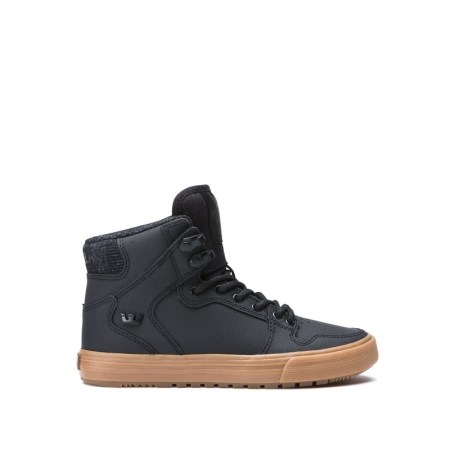 Supra Vaider Cold Weather Svart Høye Sneakers Barn [NO-8-W520]